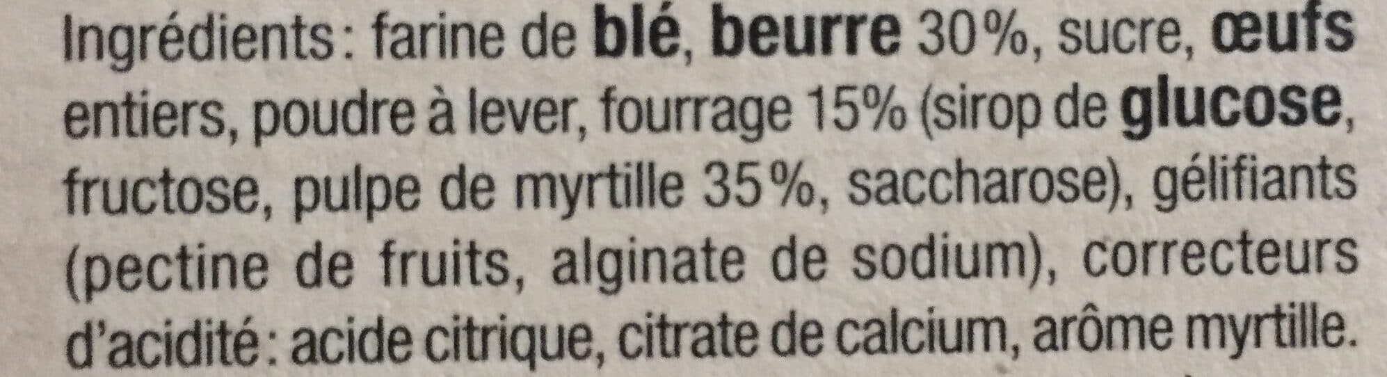 La Biscuiterie Artisanale Sablés Myrtille packshot