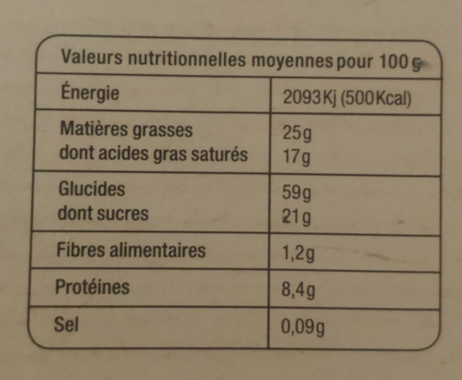 La Biscuiterie Artisanale Sablés Myrtille packshot