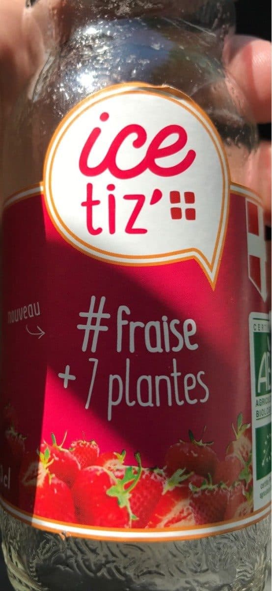 Open Food Facts Ice tiz fraise 7 plante packshot