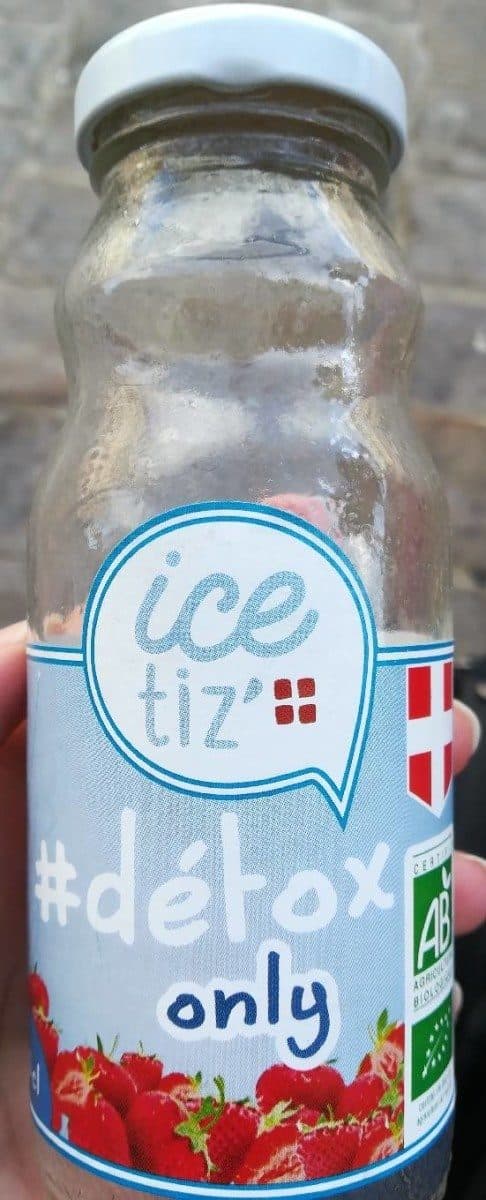Open Food Facts Ice Tiz' #détox only packshot