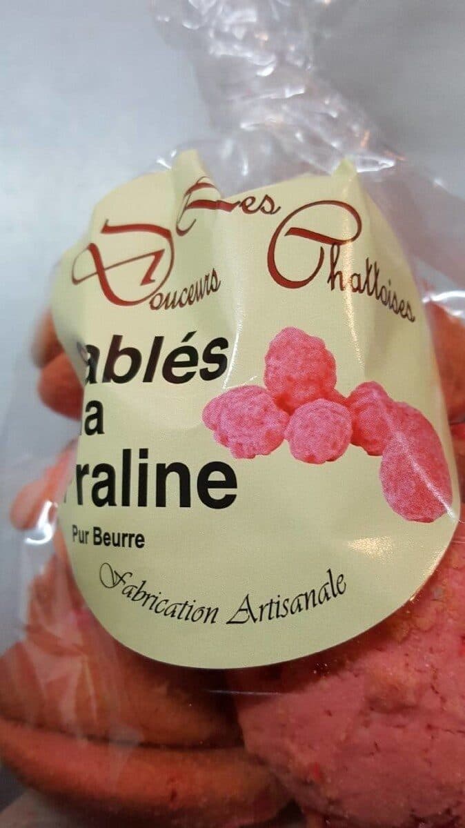 Les Douceurs Chattoises Sablés praline packshot
