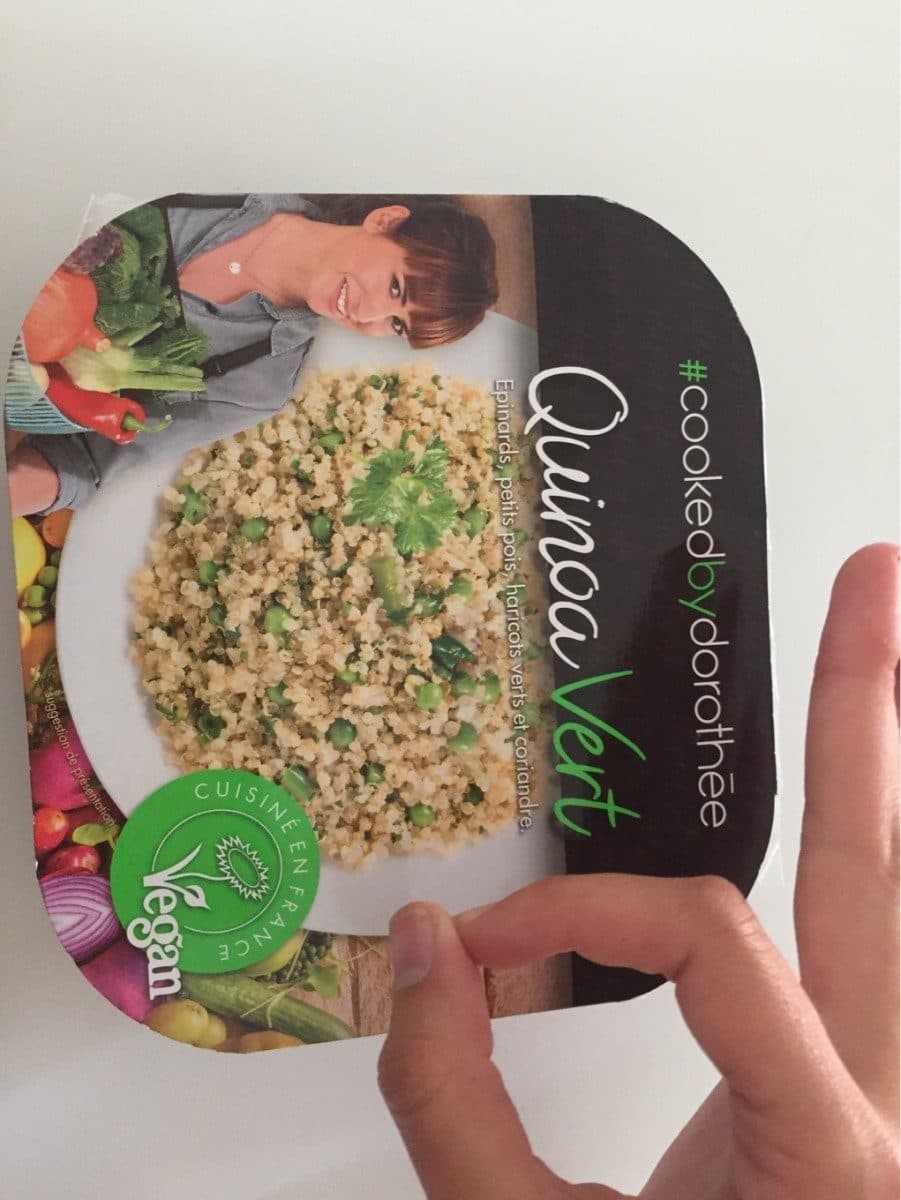 Cookedbydorothée Quinoa vert packshot