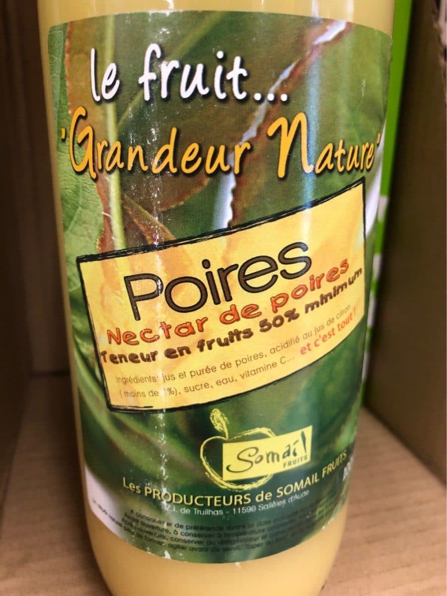Somail Nectar de Poire packshot