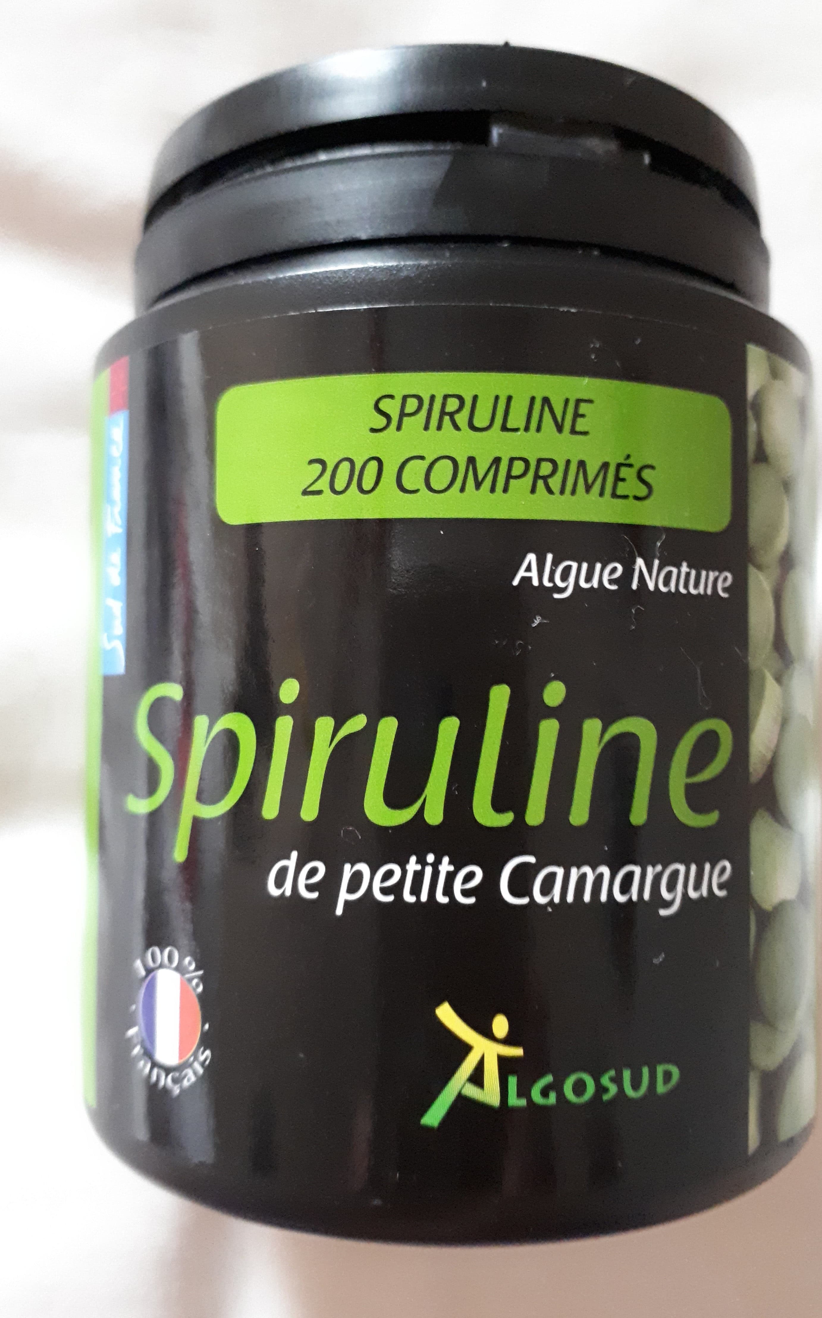 algosud Spiruline Française - 200 Comprimés - Algosud packshot
