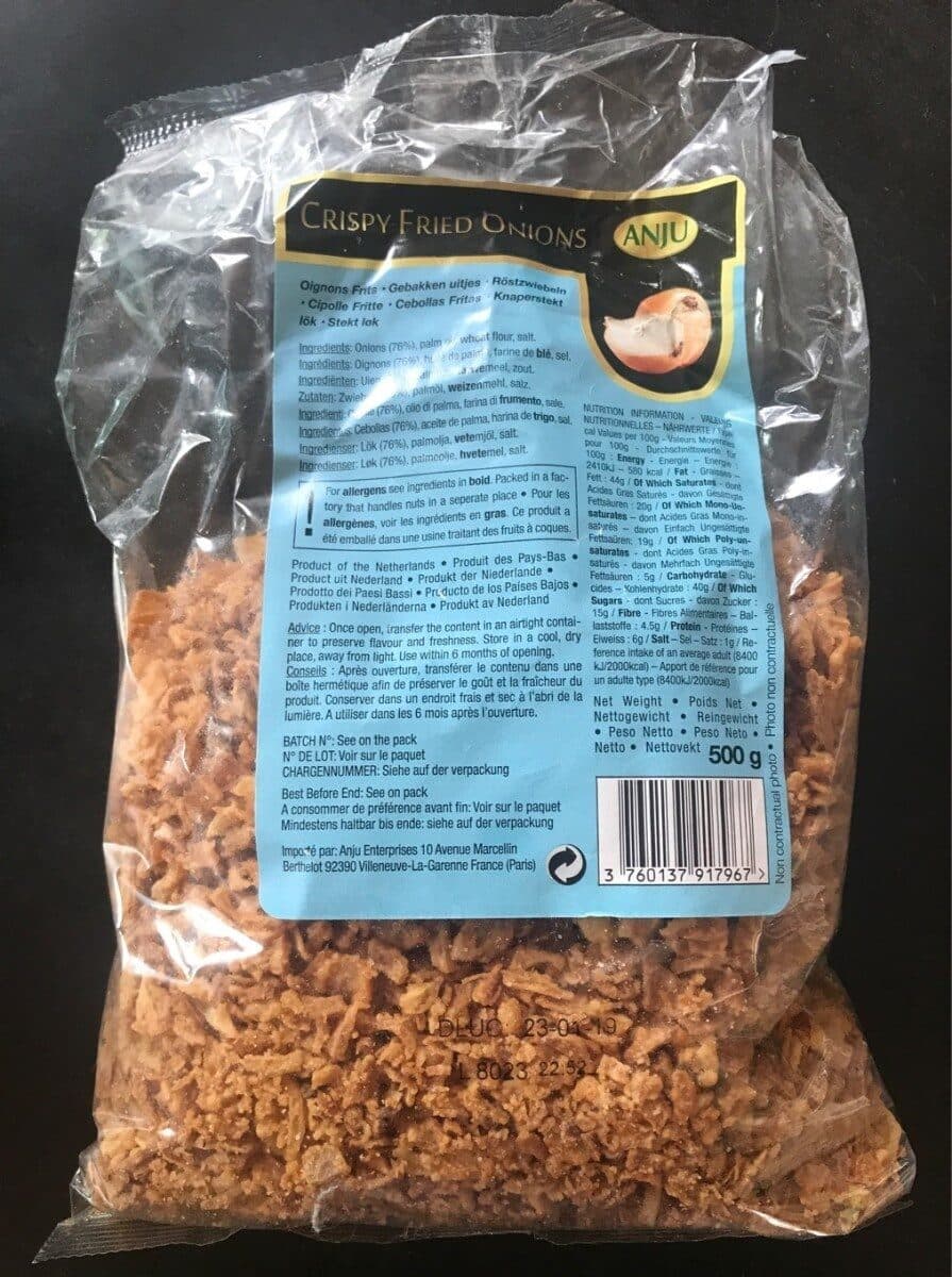Open Food Facts Cruspy fried onion packshot