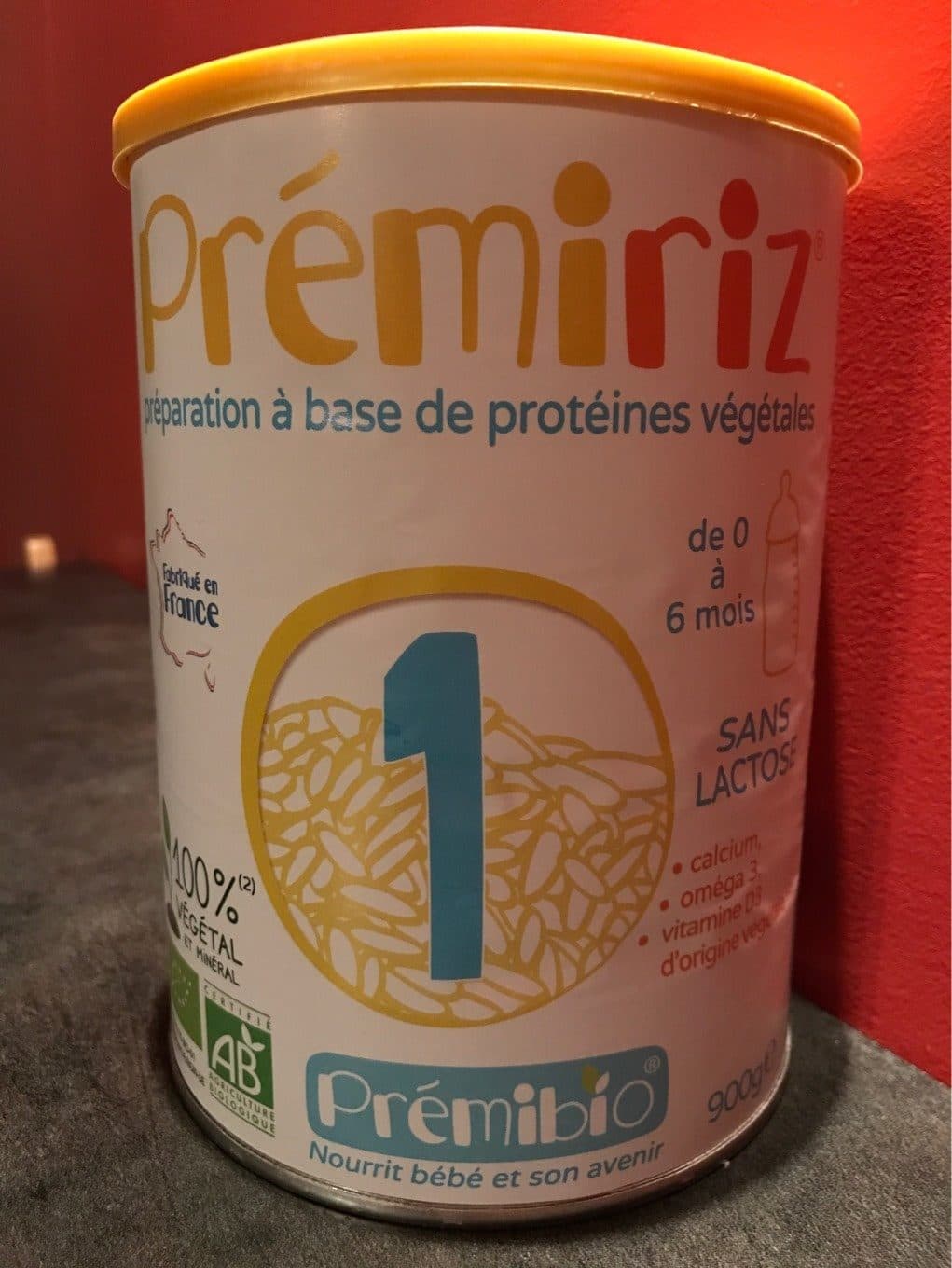 Premibio Premiriz 1er âge packshot