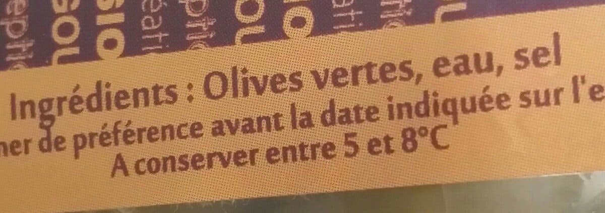 Open Food Facts Olives artisanales d'occitanie packshot
