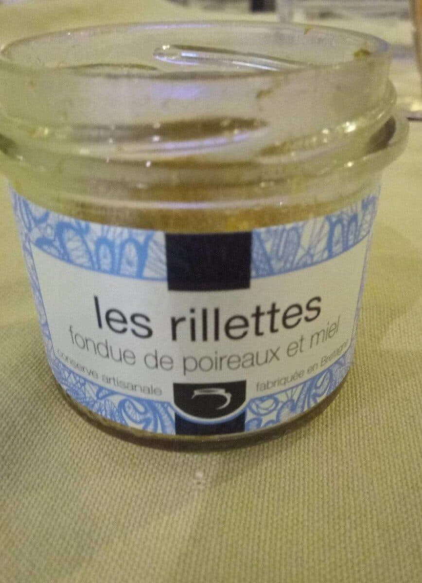 secretsdefamille Les rillettes fondue de poireaux et miel packshot