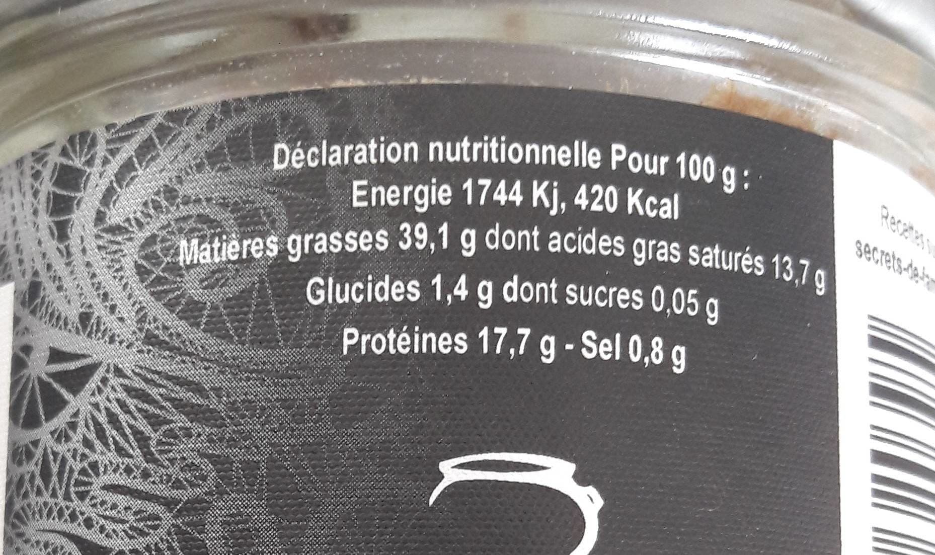 Secrets De Famille Rillettes citrons confits et gingembre packshot