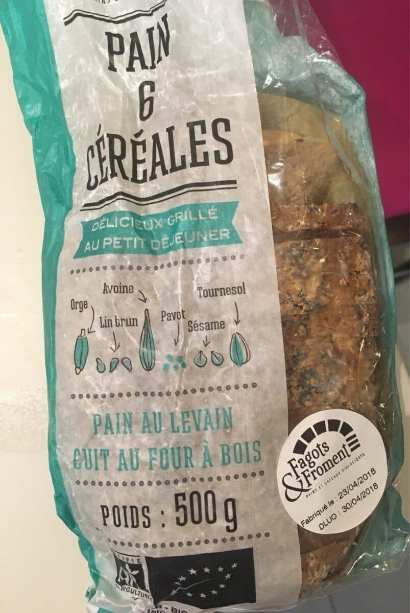 Open Food Facts Pain 6 céréales packshot