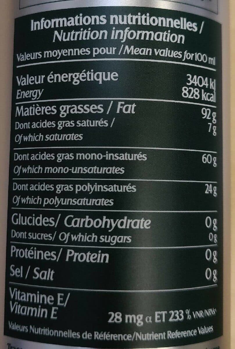 Escofine Huile Vierge De Colza Biologique packshot