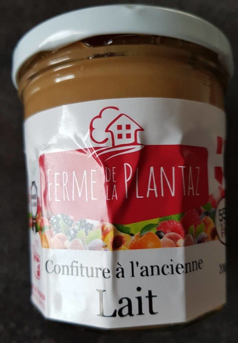 Ferme de la Plantaz Confiture de lait packshot