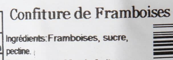 Ferme de la Plantaz Confiture à l'ancienne Framboise packshot
