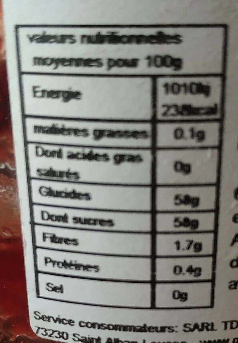 Ferme de la Plantaz Confiture framboise packshot