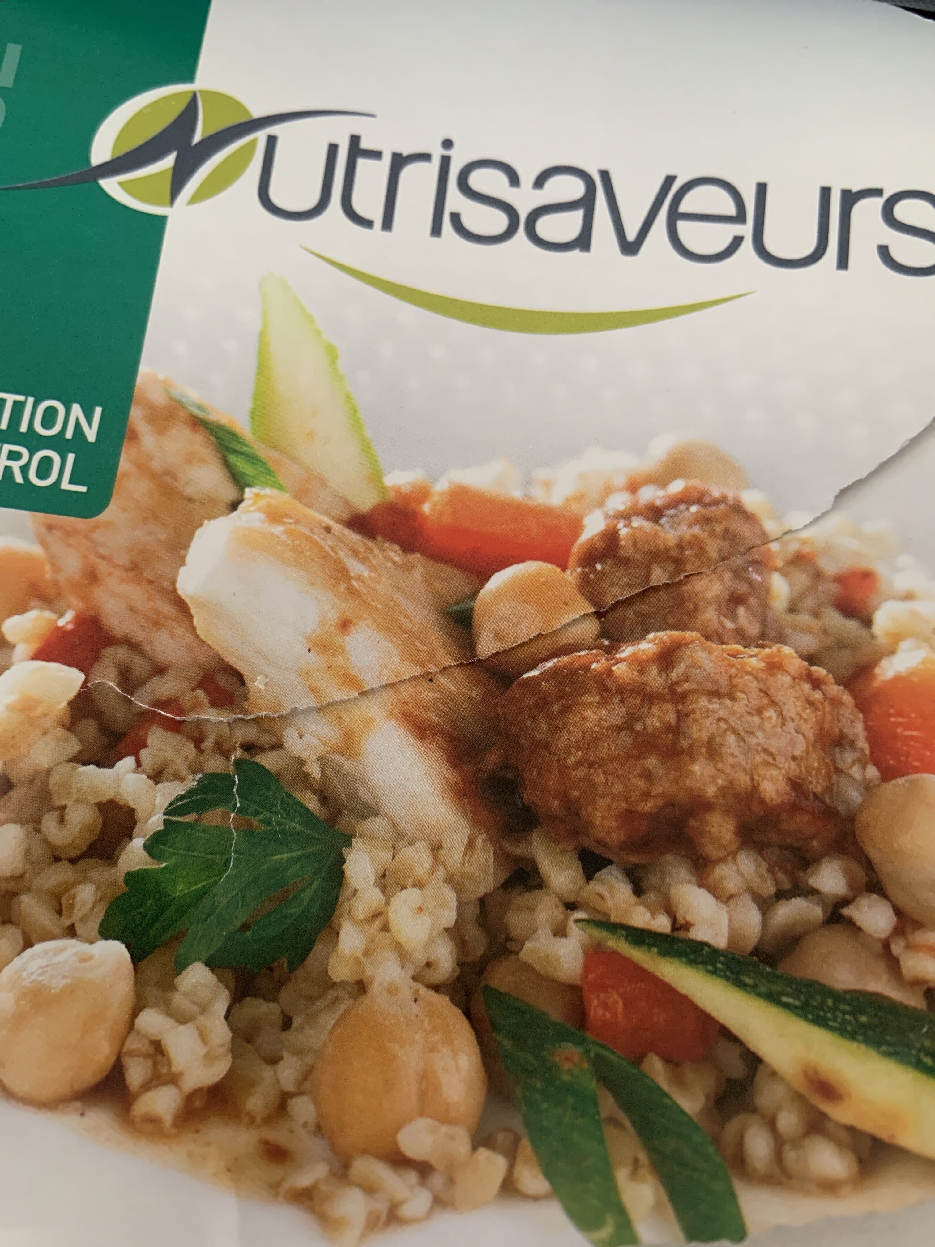 Nutri saveurs couscous boulgour boulettes et poulet packshot