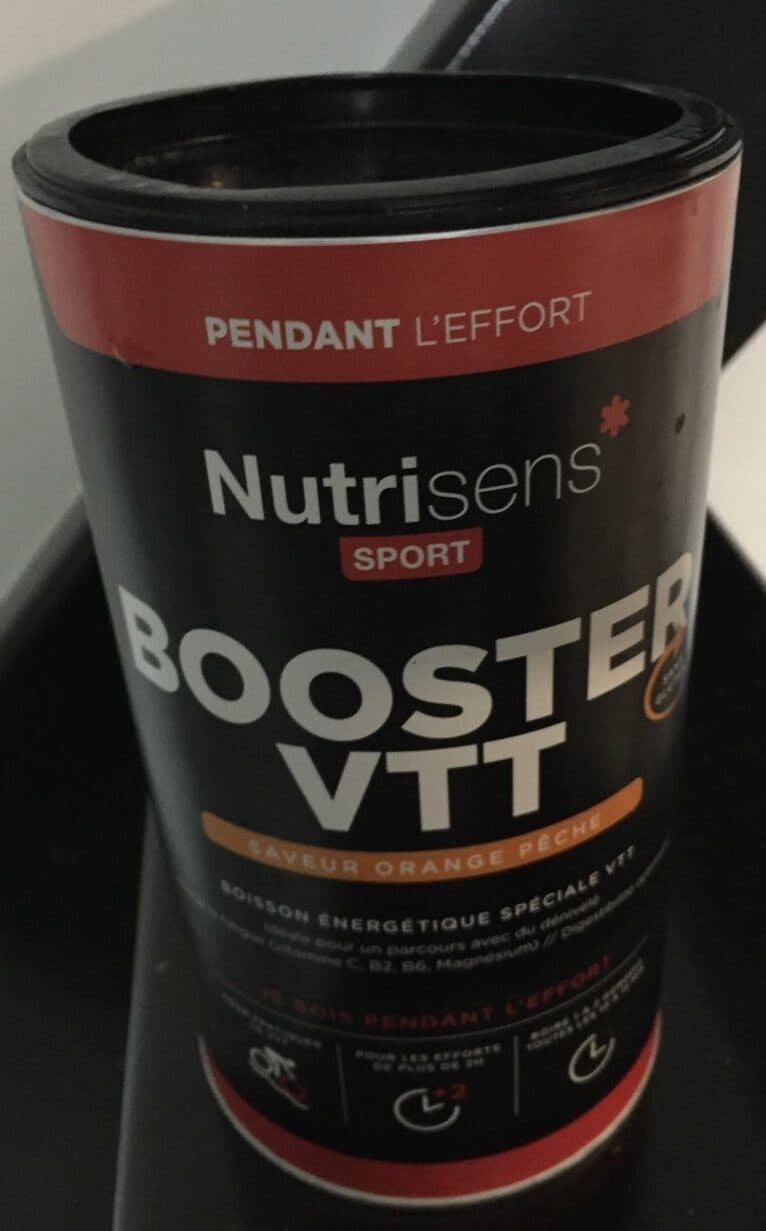 Nutrisens Booster VTT saveur orange - pêche packshot
