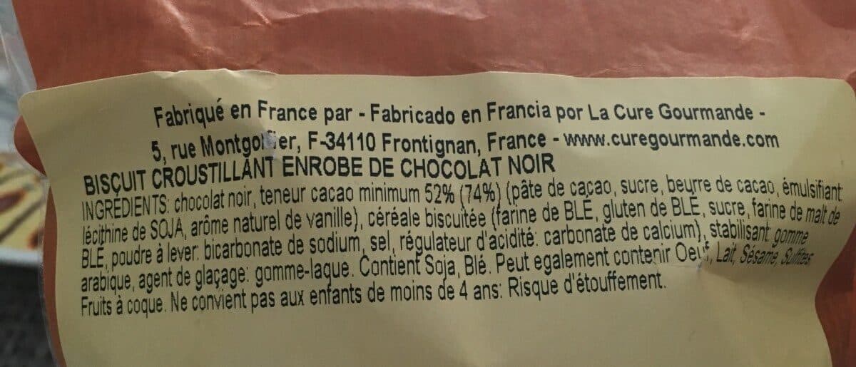 La Cure Gourmande Boule choco "la cure gourmande" packshot