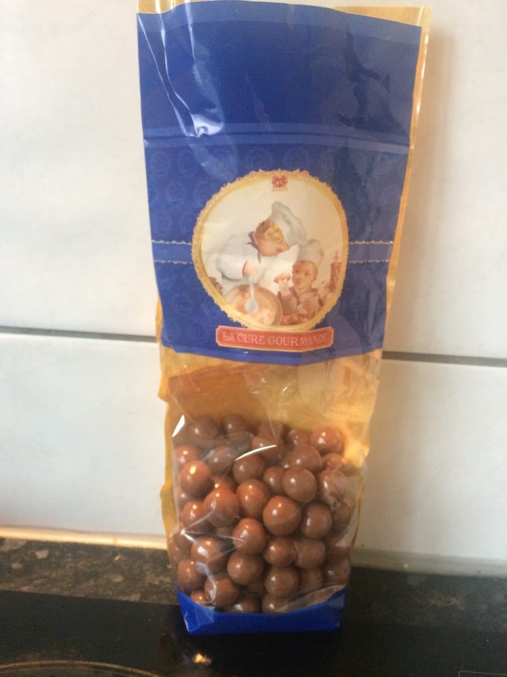 La Cure Gourmande Biscuit croustillant enrobé de chocolat au lait packshot