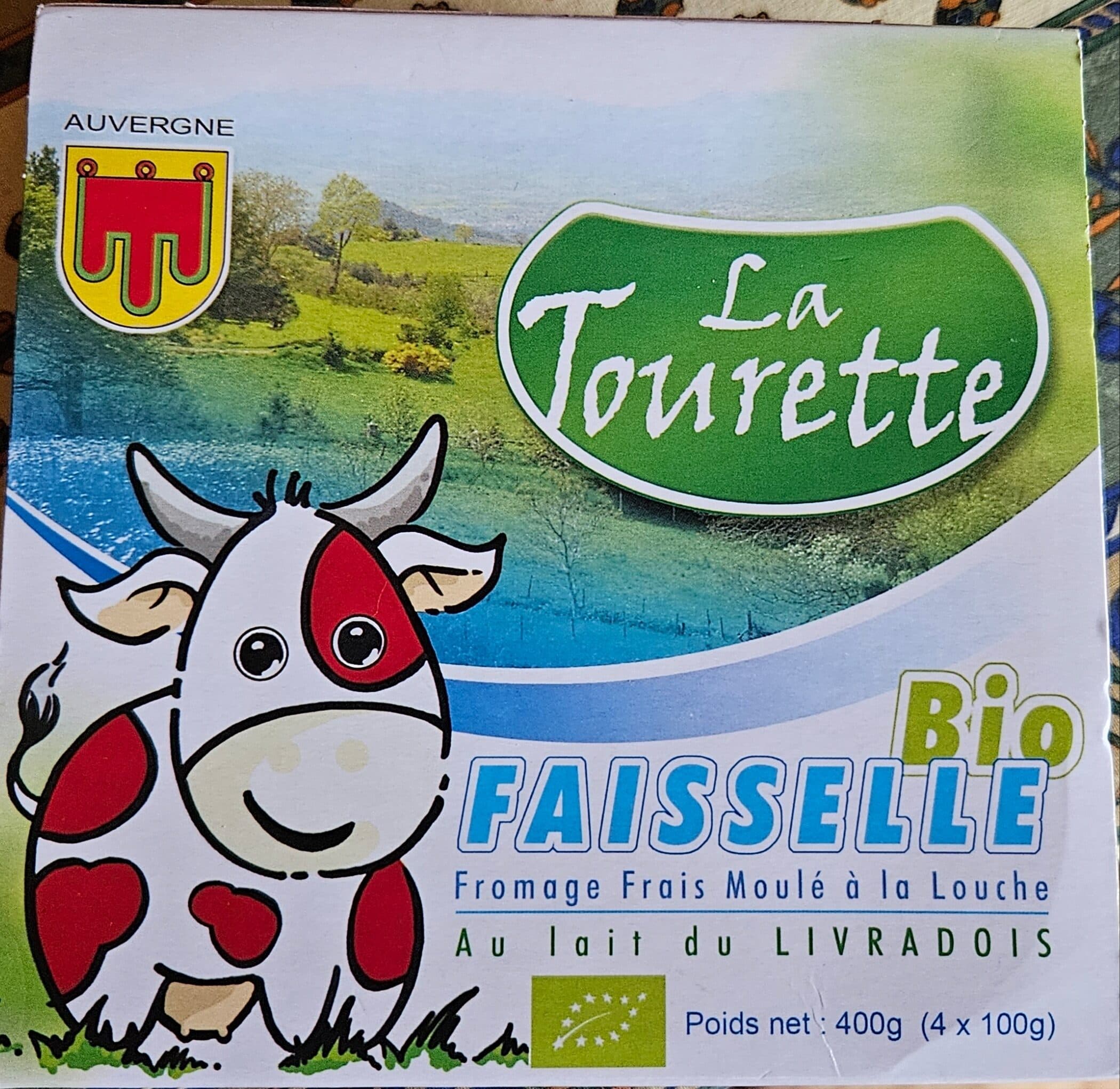 Bio La Tourette Faiselle Bio Fromage frais Moulé à la louche packshot