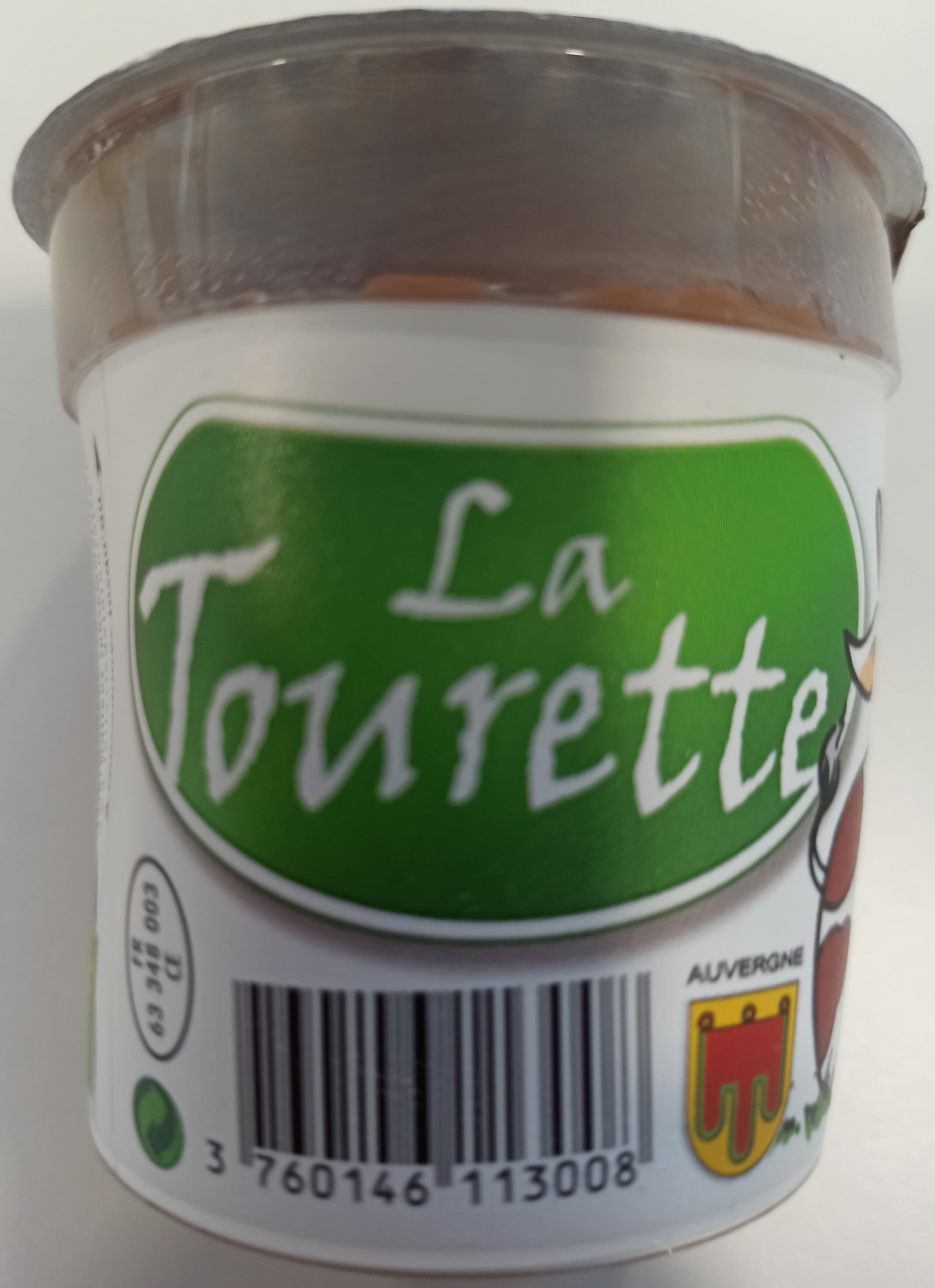 La Tourette Dessert bio lacté chocolaté au lait du Livradois packshot