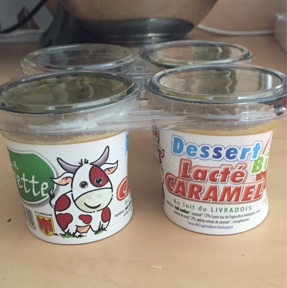 Open Food Facts Dessert lacté caramel packshot