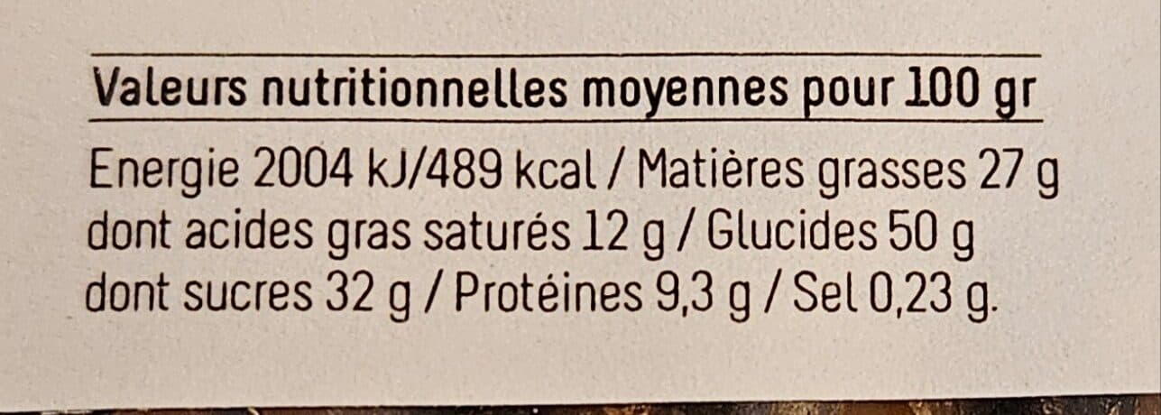 Franc Tonel Tarte aux noix packshot