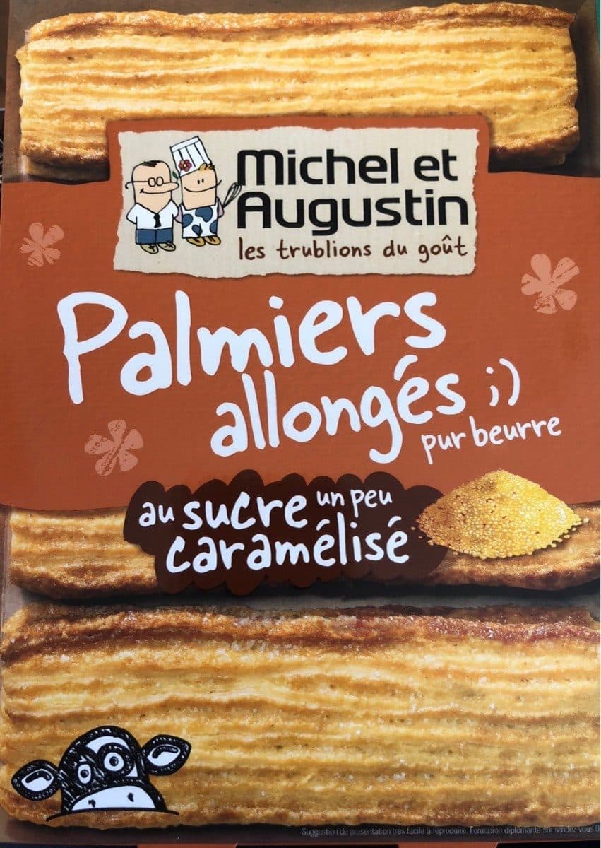Open Food Facts Palmiers allongés packshot