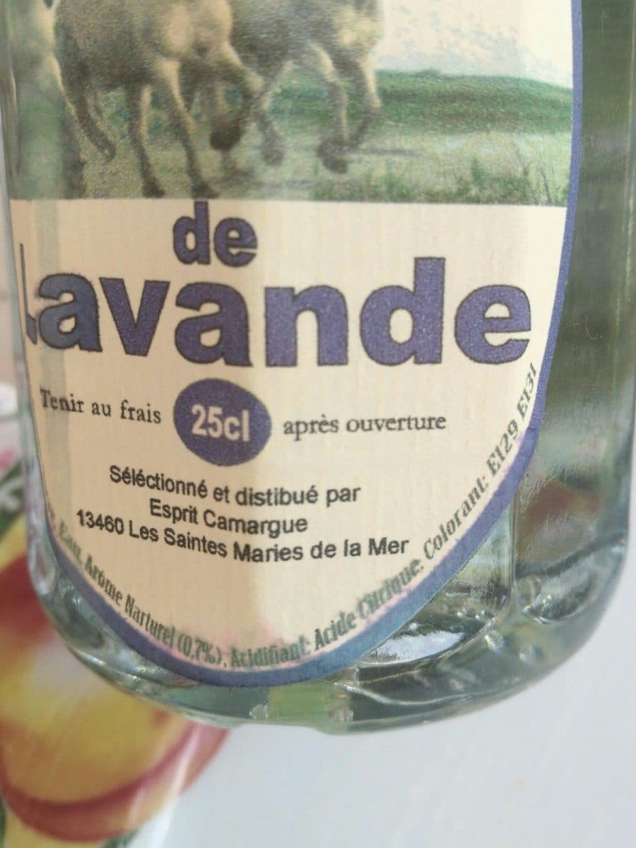 Open Food Facts Sirop de lavande packshot