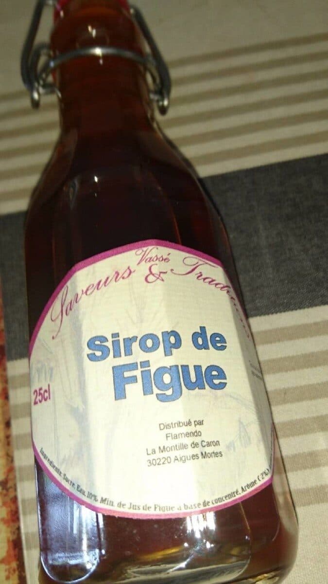 Open Food Facts Sirop de figue packshot