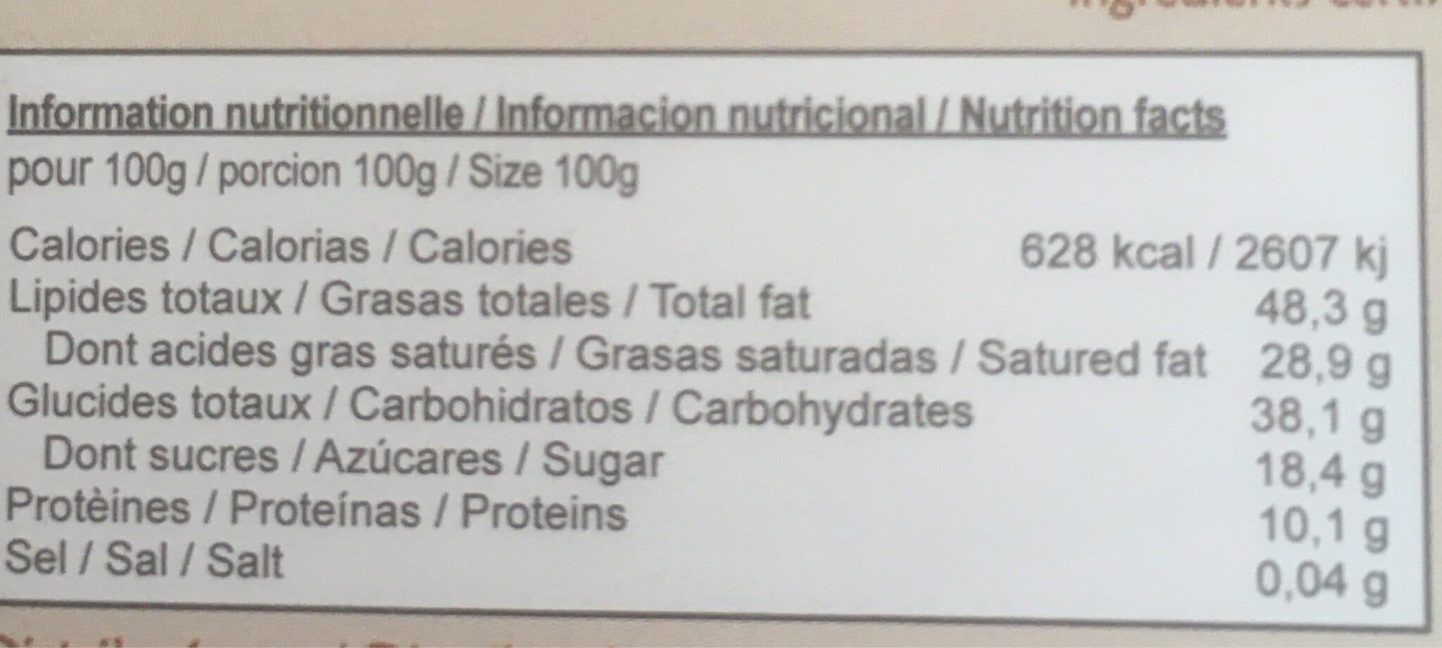 Saldac Chocolat noir de noir bio packshot