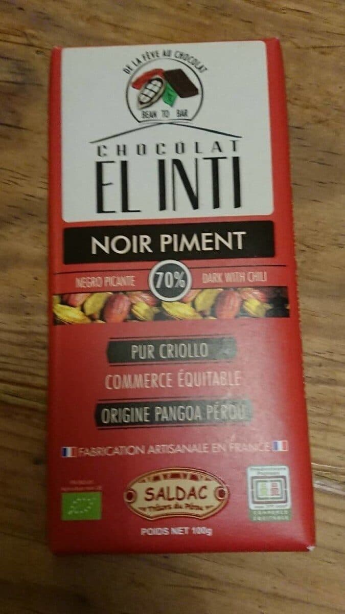 Pangoa Chocolat Noir Piment 70 % packshot