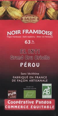 Saldac Noir Framboise packshot