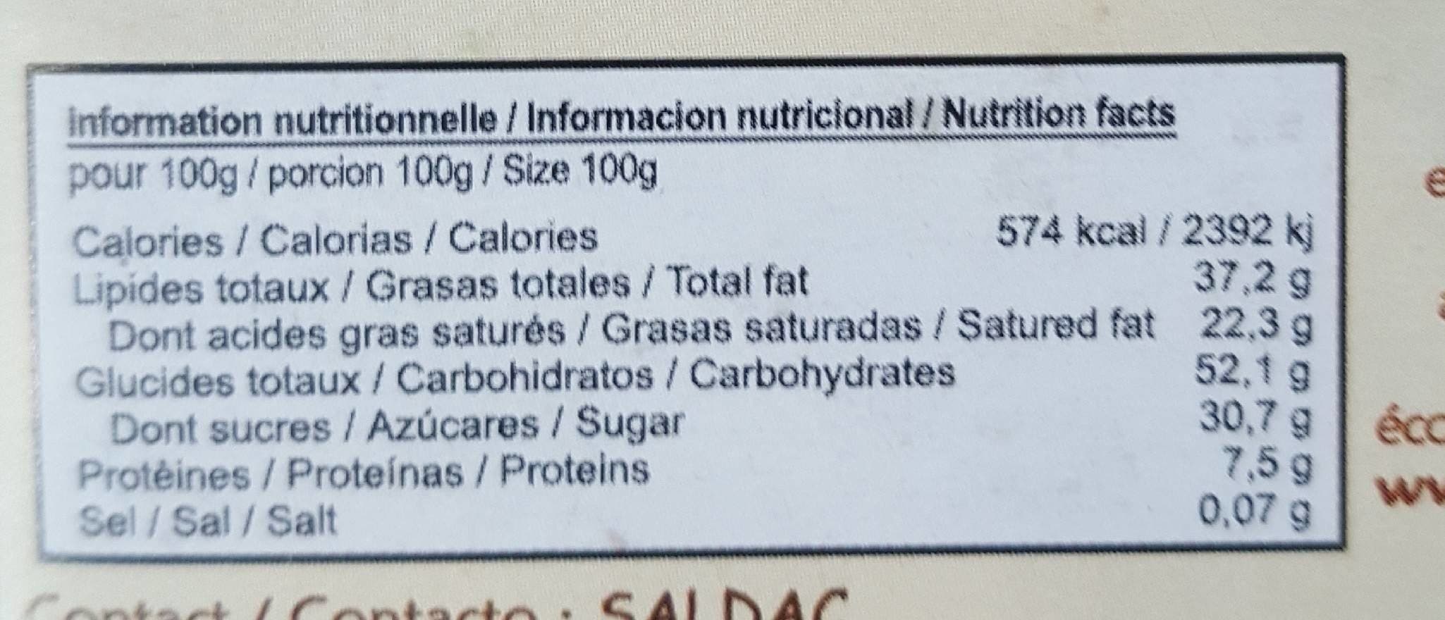 Saldac Noir amarante packshot