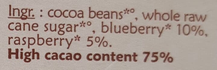 Saldac Chocolat cru 75% packshot