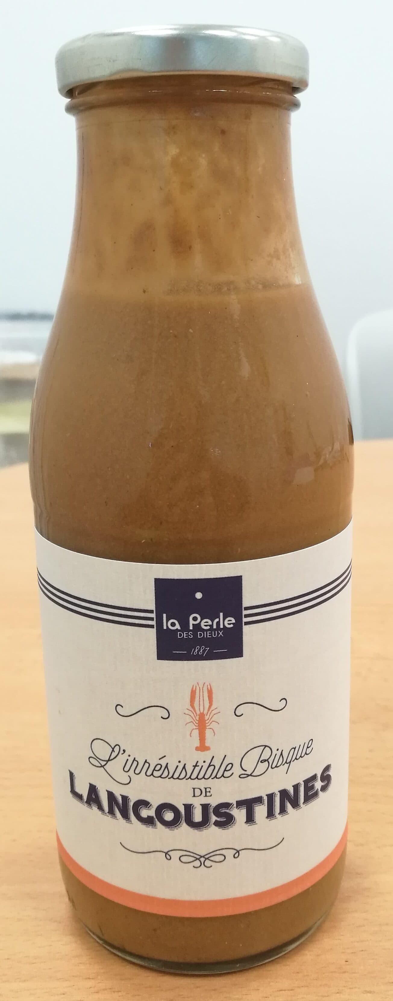 La Perle des Dieux Bisque de langoustines packshot