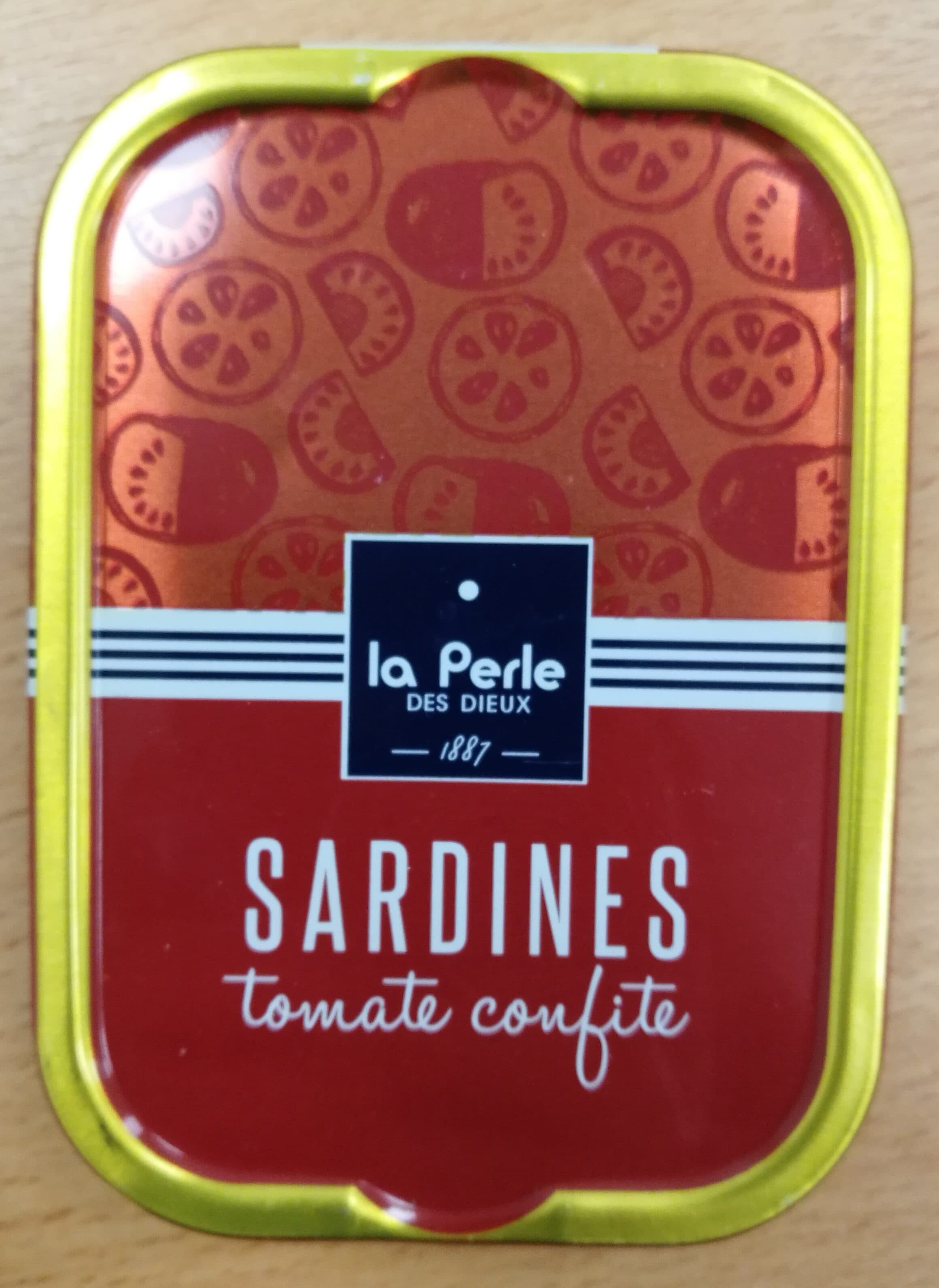Conserverie La Perle des Dieux Sardines à la tomate confite packshot