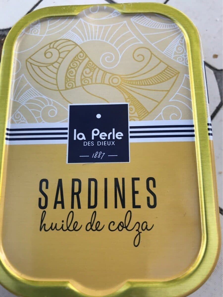 La Perle des Dieux Sardines à l'huile de colza packshot