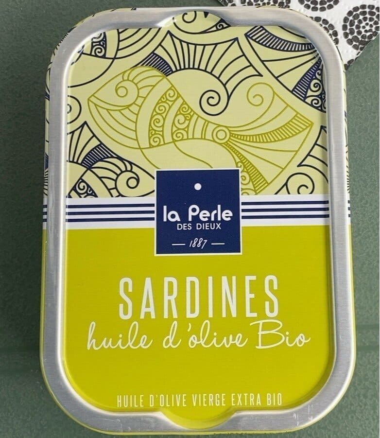 La Perle des Dieux Sardines à l'huile d'olive bio packshot