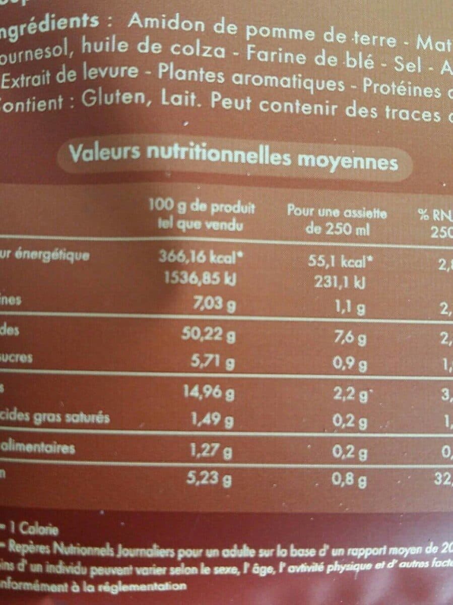 Open Food Facts Velouté de bolets packshot