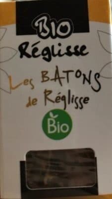 Bio Réglisse Bâtons de réglisse bio packshot