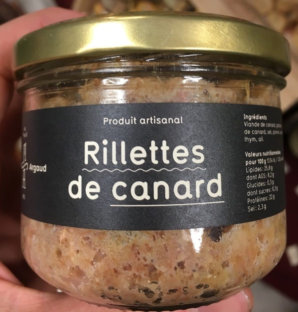 Argaud Rilettes de canard packshot