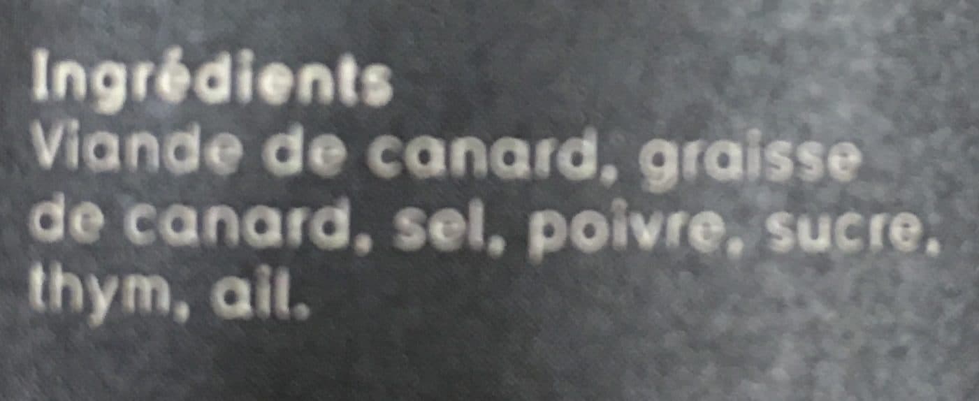 Argaud Rilettes de canard packshot