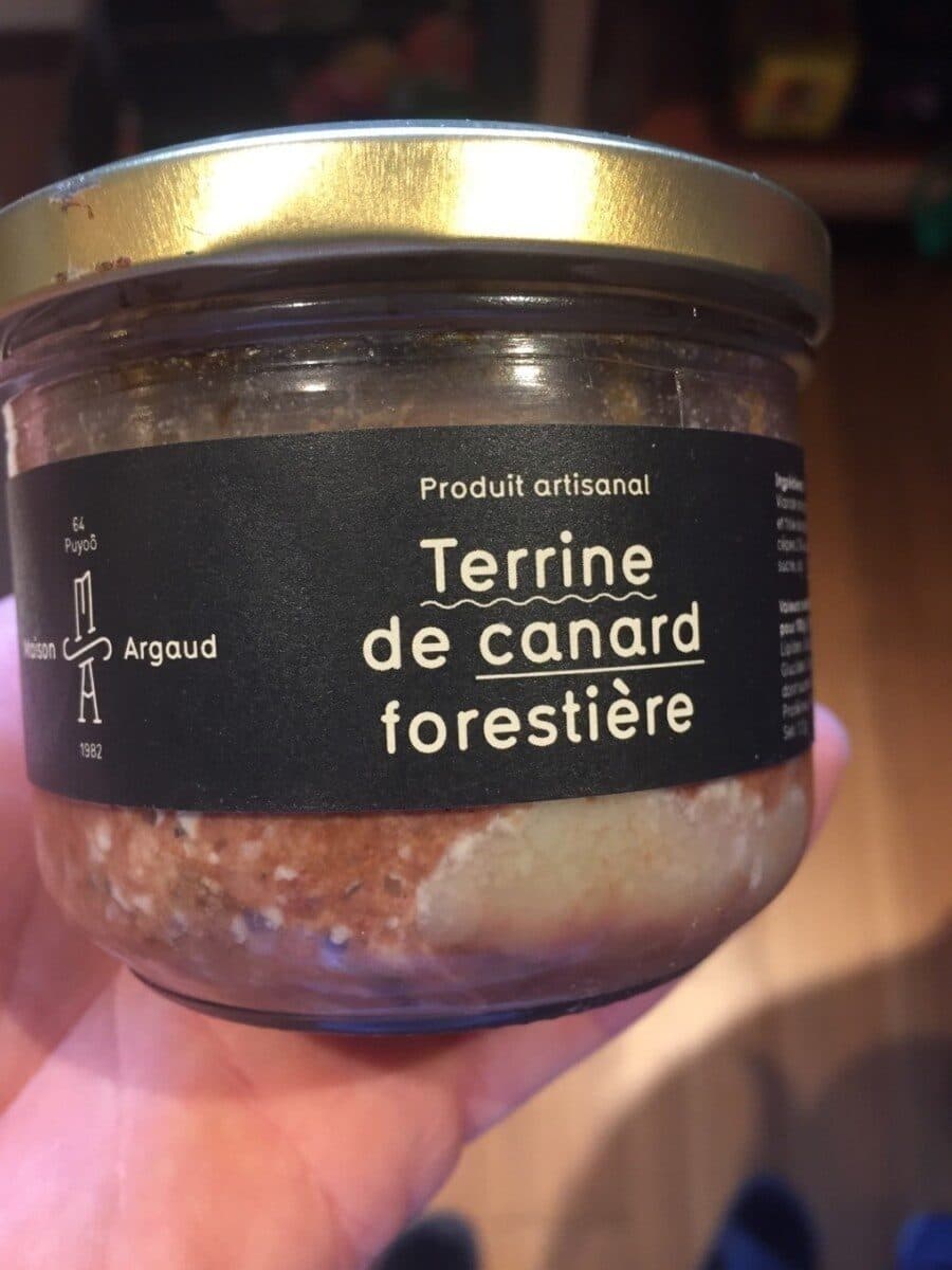 Maison Argaud Terrine de canard forestiere packshot