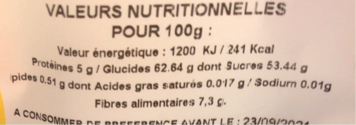 Les Accents Du Soleil Abricots 250g Région de Malatya (Turquie) packshot