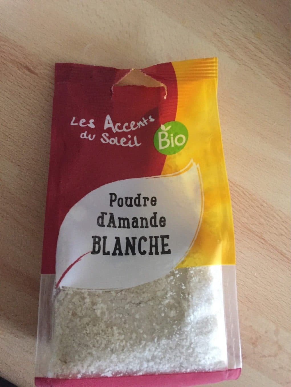 Accents Du Soleil Bio Poudre d’amandes blanche packshot