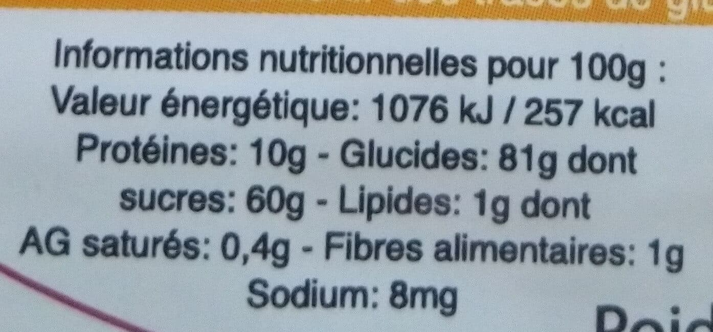 L'Aliment sain Bananes séchées packshot