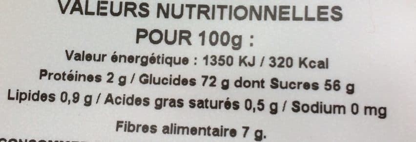 Les Accents du Soleil Mangues séchées packshot