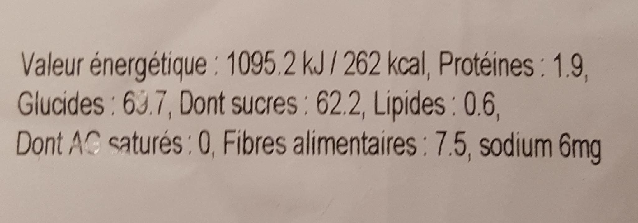 Les Accents Du Soleil Poires William Sechees 125G packshot