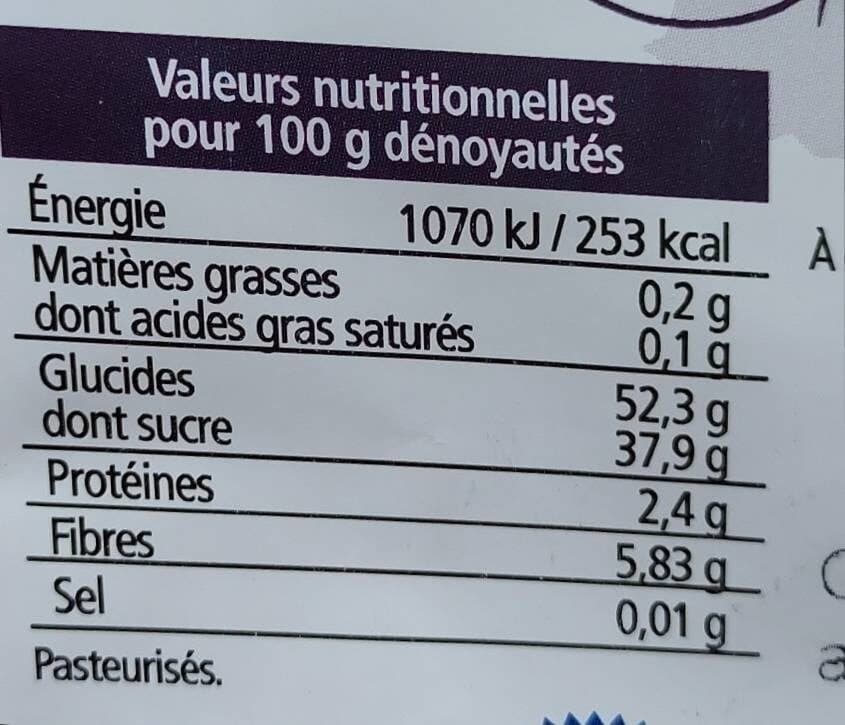 Open Food Facts Pruneaux d agen packshot