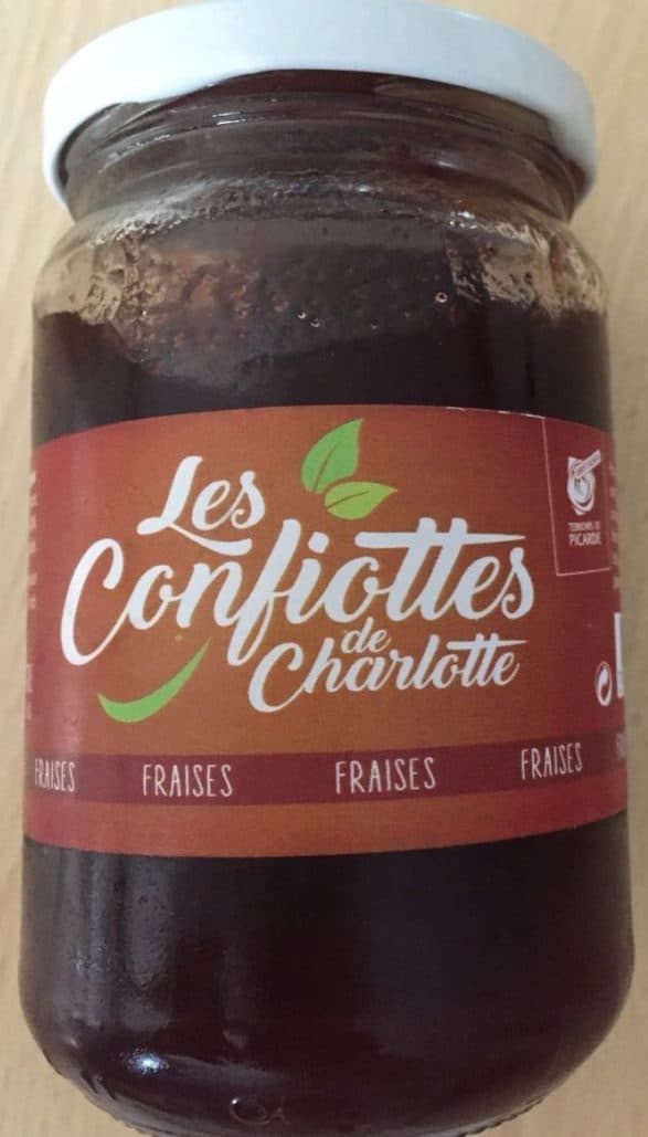 Les Confiottes de Charlotte Confiture de Fraise packshot